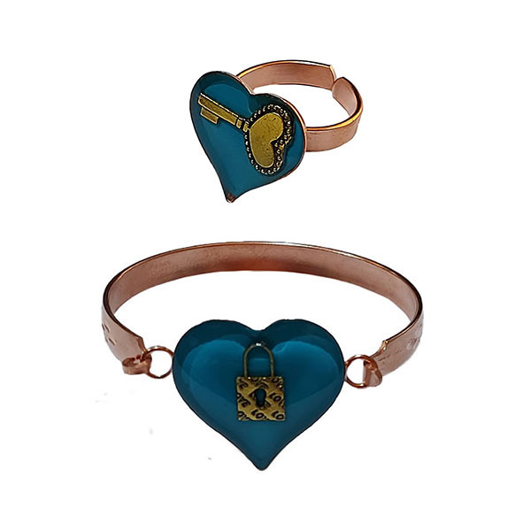 نیم ست زنانه مدل قفل و کلید کد JW401.7 نیم ست زنانه مدل قفل و کلید کد JW401.7