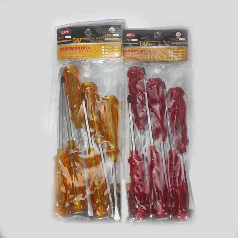 پیچ گوشتی ضربه خور تات مدل T-0 بسته 6 عددی پیچ گوشتی ضربه خور تات مدل T-0 بسته 6 عددی