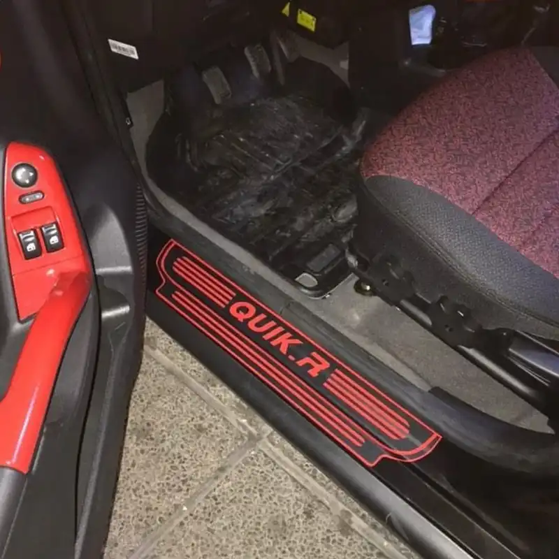 برچسب پارکابی خودرو مدل quiklux-R مناسب برای کوییک بسته 4 عددی