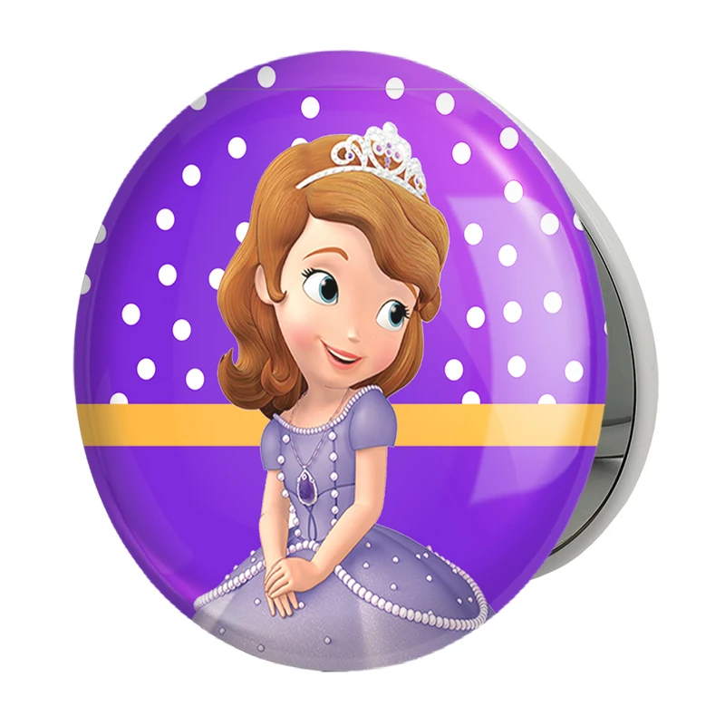 آینه جیبی خندالو طرح سوفیا مدل تاشو کد 12544 