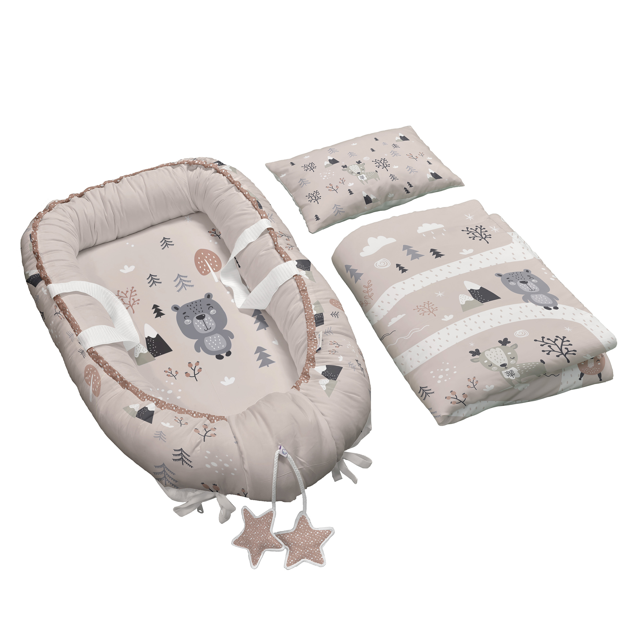 سرویس خواب 3 تکه کودک مامزکیوتی مدل بیابان TL89