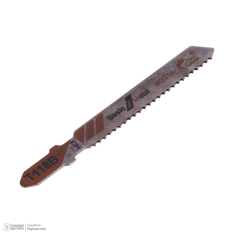 تیغ اره عمود بر آهن موتا مدل کوتاه کد T118B مجموعه 5 عددی