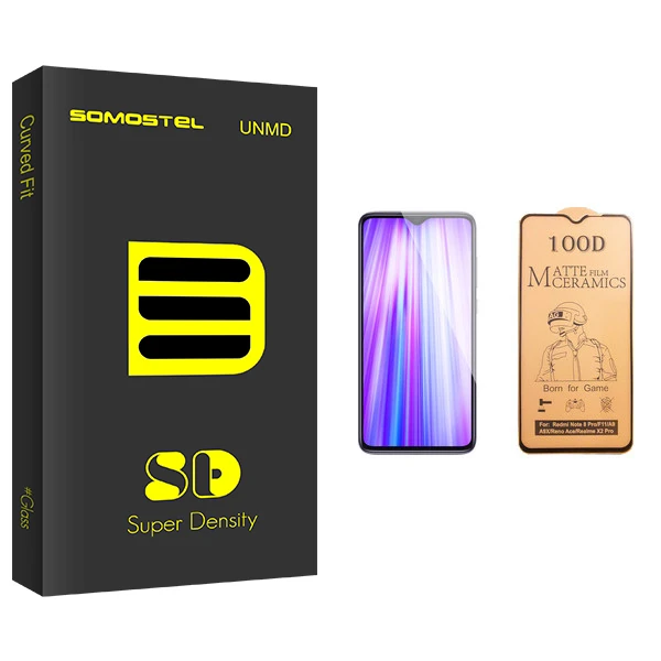 برای محافظ صفحه نمایش سرامیکی سوماستل مدل Sd Glass مناسب گوشی موبایل شیائومی Redmi Note 8 Pro