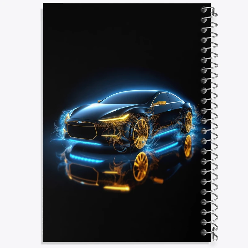 دفتر شطرنجی 50 برگ خندالو مدل ماشین اسپرت کد F2674