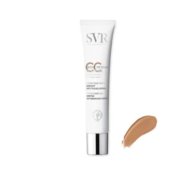 کرم ضد آفتاب رنگی اس وی آر SPF 50 مدل Clairial CC ‌شماره 2 مناسب انواع پوست‌ حجم 40 میلی‌لیتر