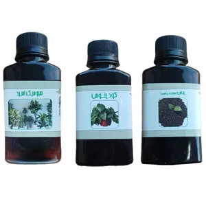 کود مایع هیومیک اسید و کود پتاس و پتوس مدل life drop حجم 110 میلی لیتر بسته 3 عددی