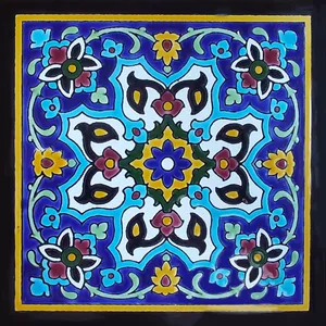 تابلو ویترای طرح کاشی کد 01