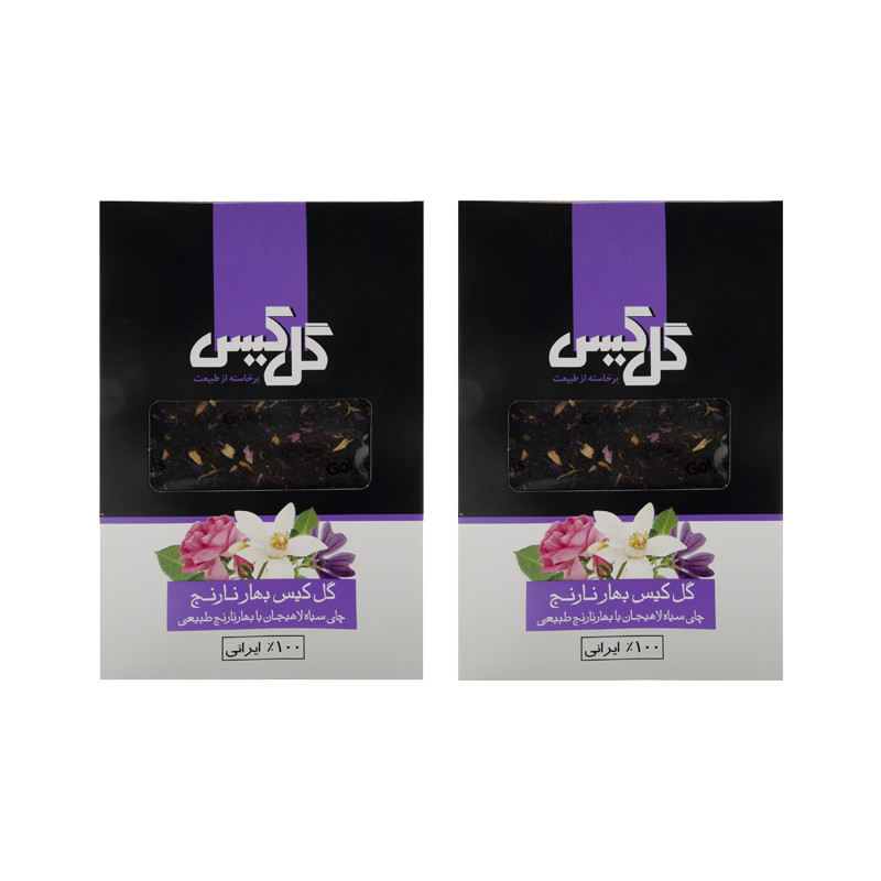 چای سیاه با طعم بهار نارنج گل کیس - 350 گرم بسته 2 عددی