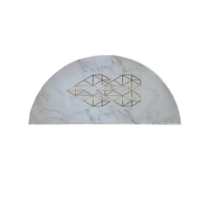پادری مدل نیم دایره طرح قلب کد 8587 سایز 90×45 سانتی متر