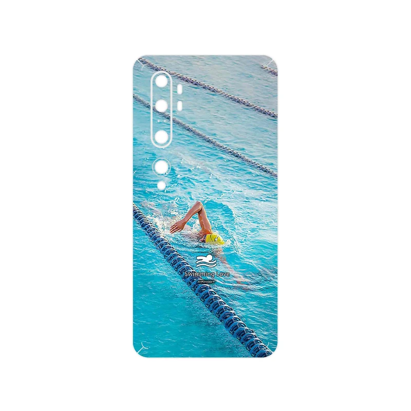 برچسب پوششی ماهوت مدل Swimming مناسب برای گوشی موبایل شیائومی Mi Note 10 Pro
