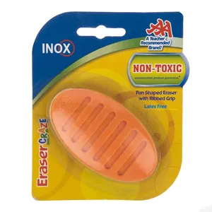 پاک کن اینوکس سری Eraser Craze مدل Ribbed Grip