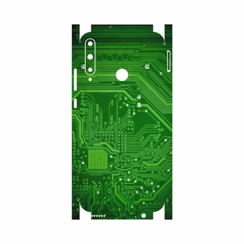 برچسب پوششی ماهوت مدل Green Printed Circuit Board-FullSkin مناسب برای گوشی موبایل هوآوی Y7p