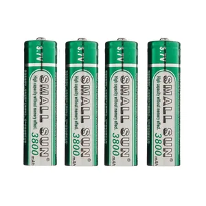 باتری لیتیوم یون قابل شارژ اسمال سان مدل 18650 ظرفیت 3800 میلی آمپر ساعت بسته 4 عددی