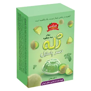 پودر ژله و دسر طالبی ضامن - 100 گرم