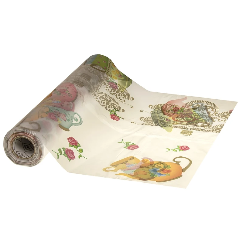 سفره یکبار مصرف کوالا مدل کریستال 50 کد 50095 رول 25 متری