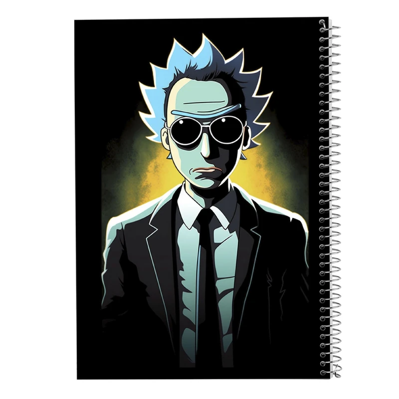 دفتر مشق 50 برگ مدوپد مدل ریک اند مورتی rick&morty کد DF10850