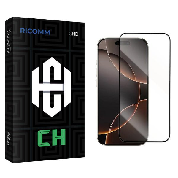 محافظ صفحه نمایش ریکام مدل CH2 مناسب برای گوشی موبایل اپل iPhone 16 Pro