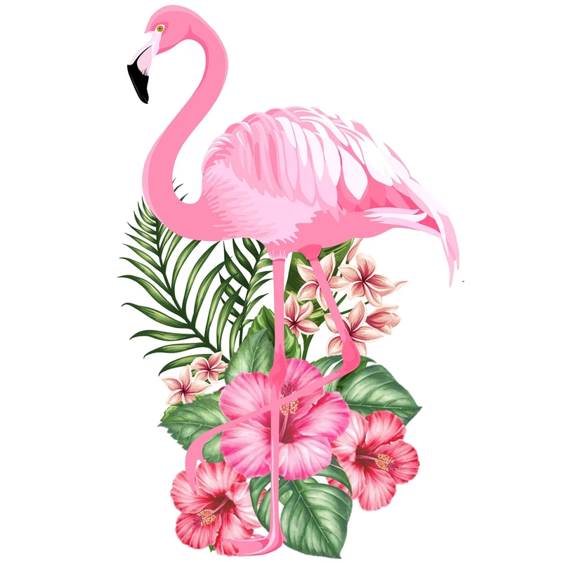 استند رومیزی تولد طرح فلامینگو مدل استوایی کد FLAMINGO01S30