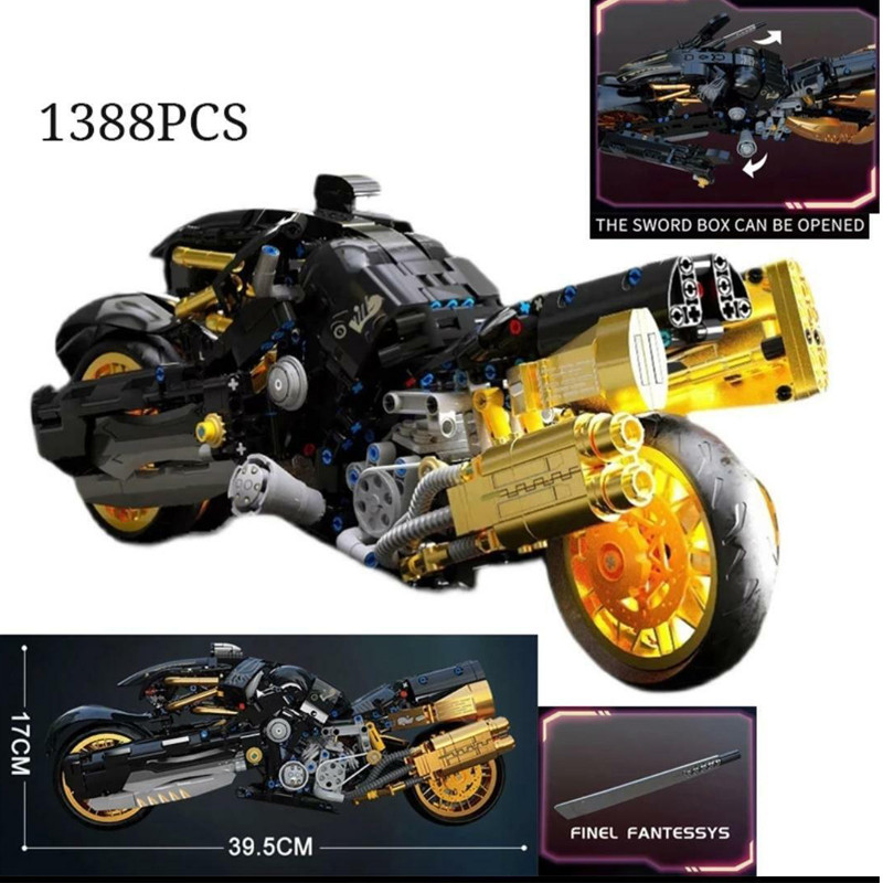 ساختنی مدل Final Fantasy Cloud’s Bike کد 10248