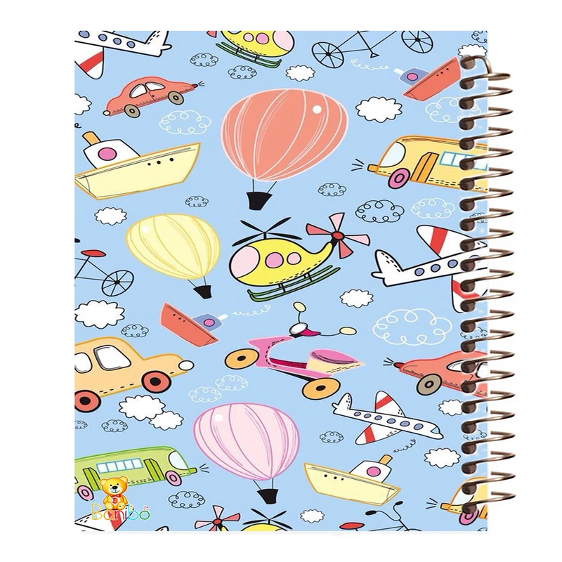 دفتر مشق 100 برگ بانیبو طرح  بالون کد  955