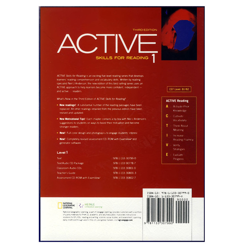 کتاب زبان Active Skills For Reading 3rd 1 اثر Neil J. Aderson انتشارات هدف نوین کتاب زبان Active Skills For Reading 3rd 1 اثر Neil J. Aderson انتشارات هدف نوین