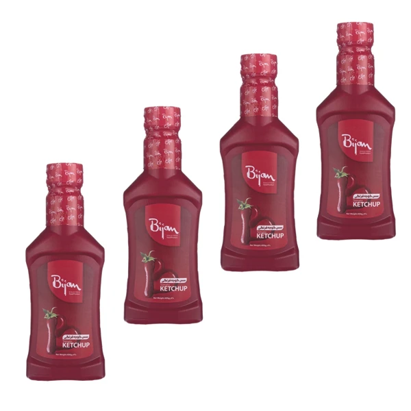 سس گوجه فرنگی بیژن - 290 گرم بسته 4 عددی