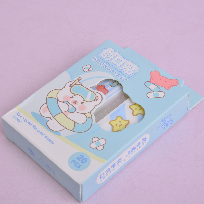 چسب زخم مدل خرس بازیگوش بسته 20 عددی