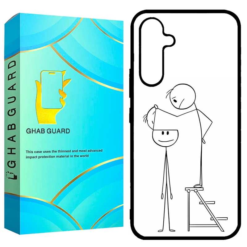 کاور قاب گارد طرح بی مخ مدل GCHPA54 مناسب برای گوشی موبایل سامسونگ  Galaxy A54 5G