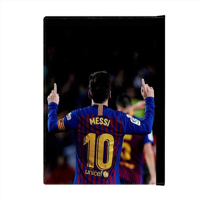  کلاسور پاد آفرین مدل فوتبالی طرح مسی کد p528