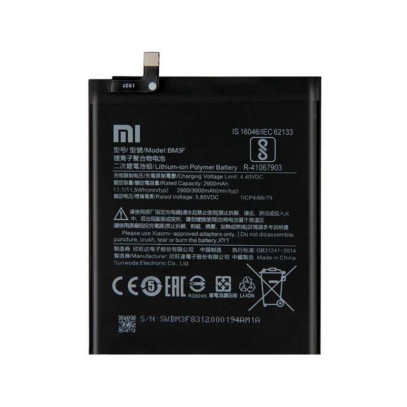 باتری موبایل مدل BM3F ظرفیت 3000 میلی آمپر ساعت مناسب برای گوشی موبایل شیائومی Redmi Mi 8