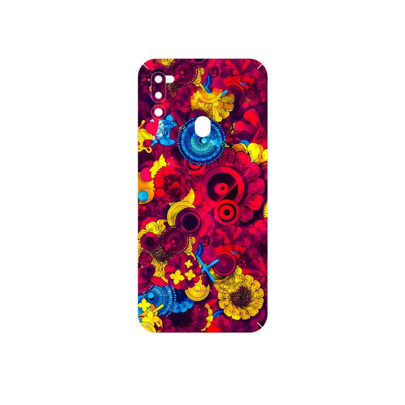 برچسب پوششی ماهوت مدل Vector Flower Garden Digital Art مناسب برای گوشی موبایل سامسونگ Galaxy M21 (2021) Edition