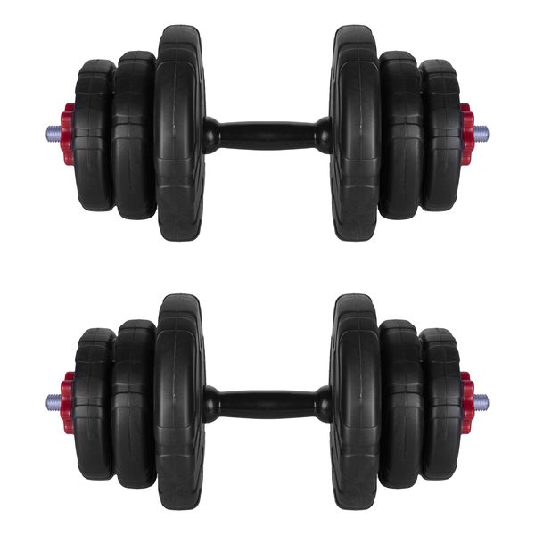 دمبل رادیس فیت مدل DVP-10mix1-v1 وزن 10 کیلوگرم بسته 2 عددی