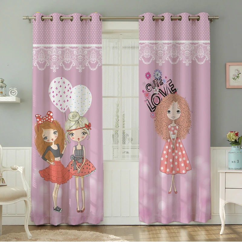 پرده نیروانا طرح کودک   مدل هازان کد 8236 سایز 140×280 سانتی متر