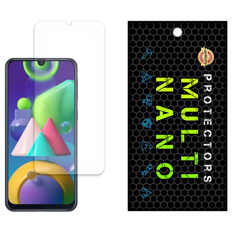 محافظ صفحه نمایش مات مولتی نانو مدل X-S1M مناسب برای گوشی موبایل سامسونگ Galaxy M21