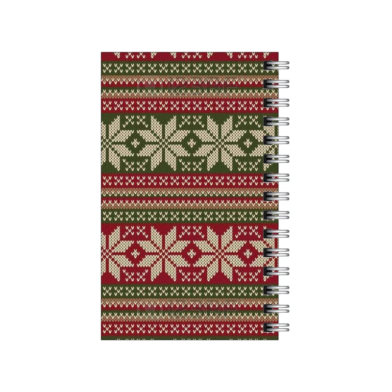 دفترچه یادداشت مدل to do list طرح پترن زمستونی کد 9713822