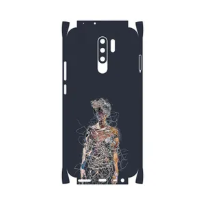 MAHOOT Strings Digital Art 1-FullSkin Cover Sticker for Xiaomi Redmi 9