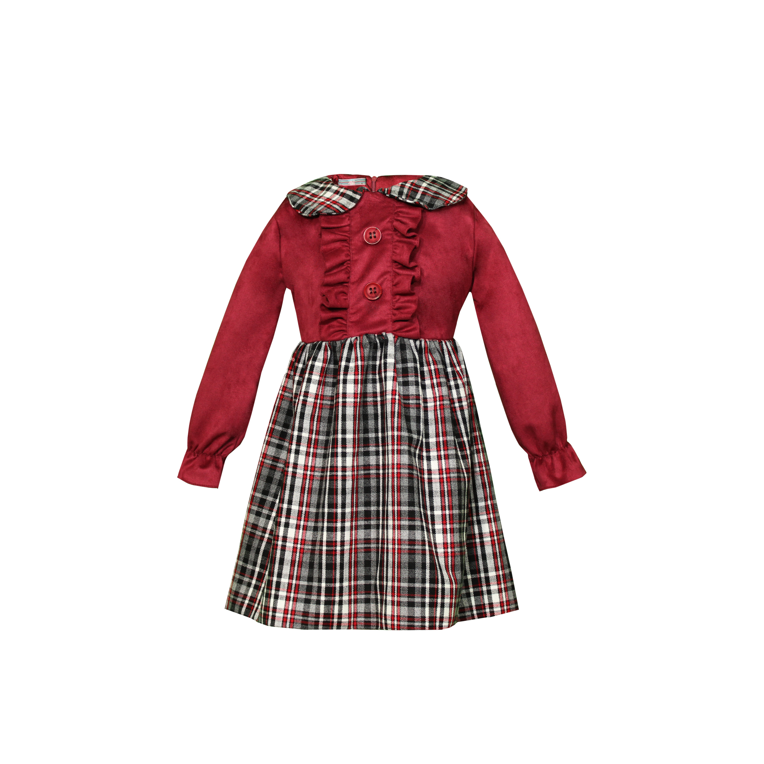 ست پیراهن و کیف دخترانه مدل یقه ملوانی 38