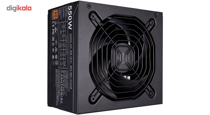 منبع تغذیه کامپیوتر کولر مستر مدل MWE Bronze 550 2