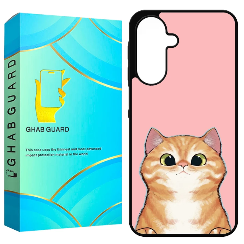 کاور قاب گارد طرح گربه مدل GA26 مناسب برای گوشی موبایل سامسونگ Galaxy A26 5G / Galaxy A17 5G