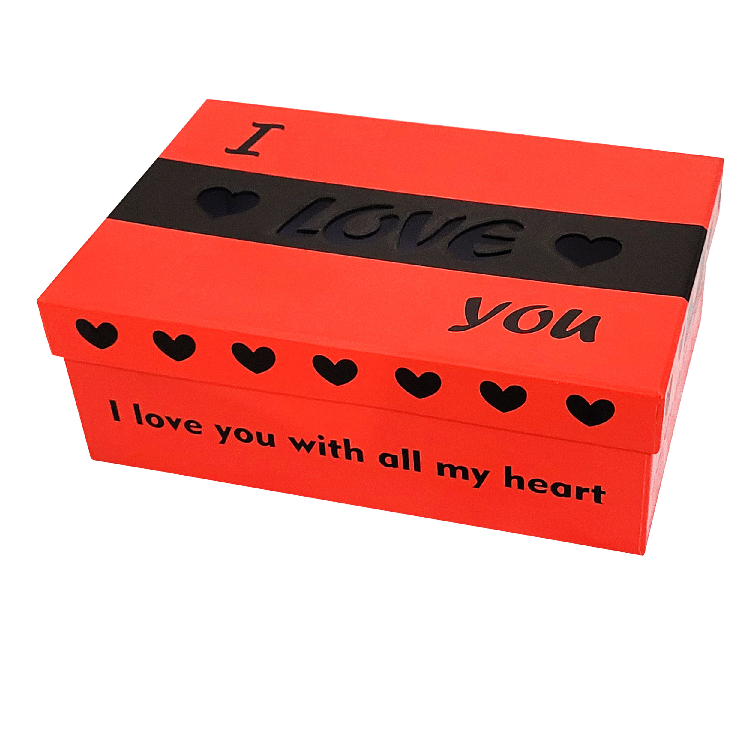 جعبه هدیه طرح قلب مدل LOVE کد 3030