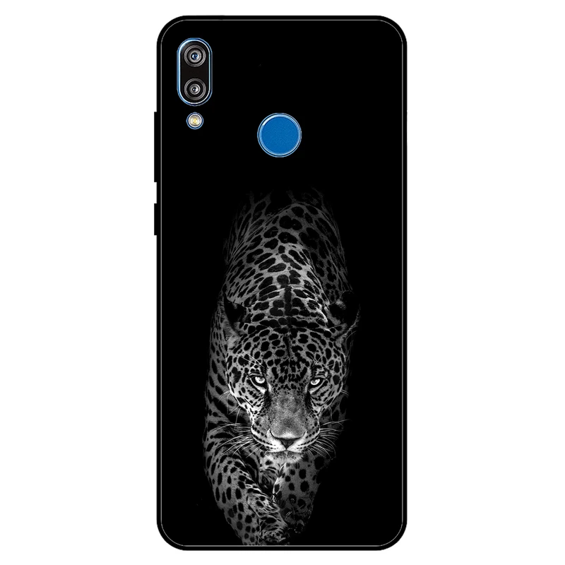 کاور مگافون طرح پلنگ مدل 1879 مناسب برای گوشی موبایل آنر 10 Lite 