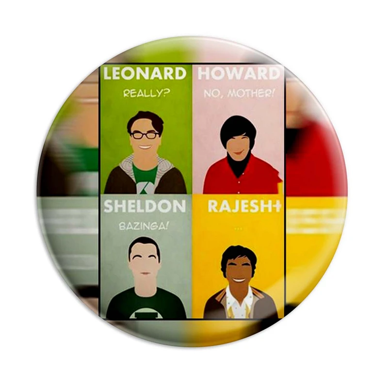  مگنت پرمانه طرح big bang theory کد pmag.14222