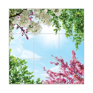 تایل آسمان مجازی بنی دکو مدل UV91 سایز 60x60 مجموعه 9 عددی