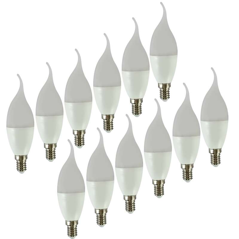 لامپ اشکی 7 وات پارس زنر مدل LED پایه E14 بسته 12عددی