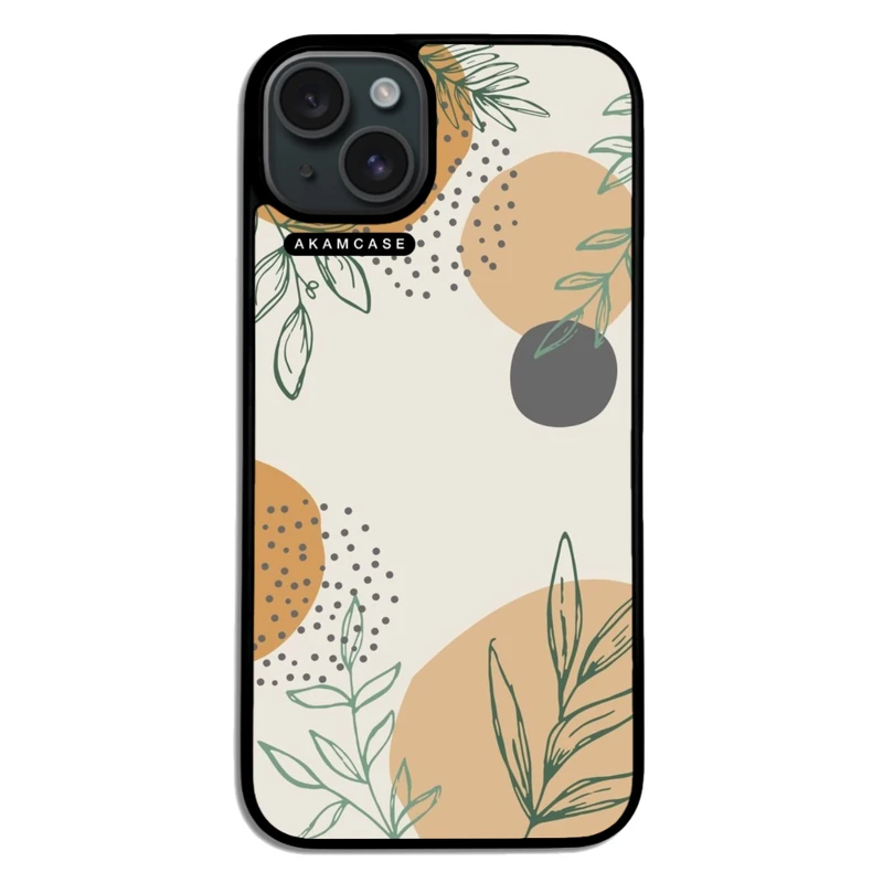 کاور آکام مدل AMC-WA15PLUS-LEAVES-23 مناسب برای گوشی موبایل اپل iPhone 15 Plus