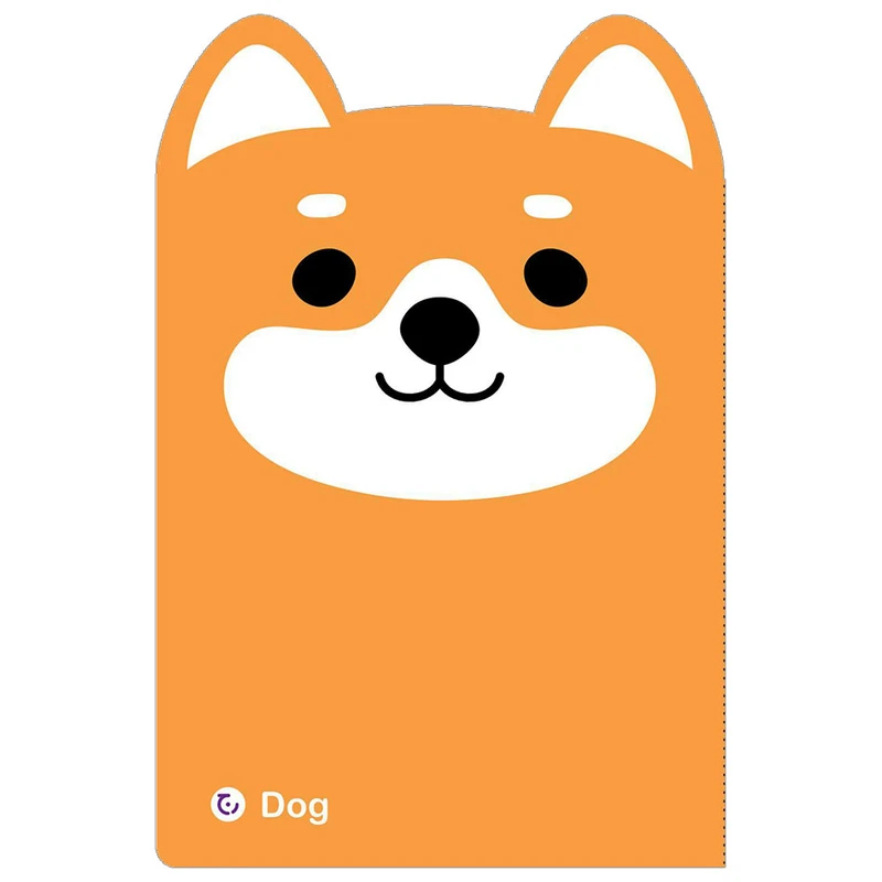 دفترچه یادداشت 32 برگ مدل حیوانات بانمک طرح شیبا کد 12014