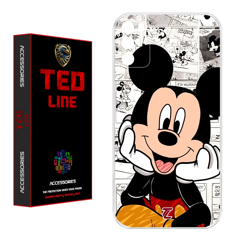 کاور تدلاین طرح میکی موس کد 1151 مناسب برای گوشی موبایل شیائومی Poco M3