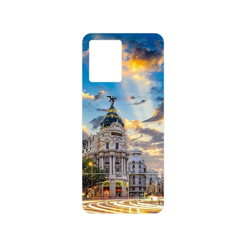 برچسب پوششی ماهوت مدل City of Madrid مناسب برای گوشی موبایل اپو Reno 8 4G