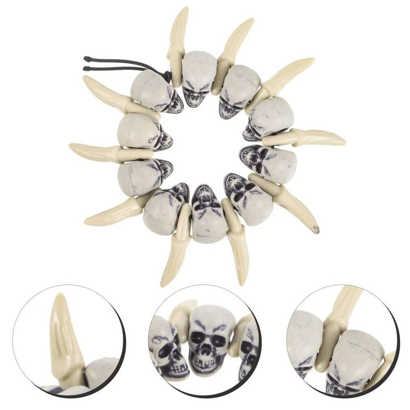 دستبند مدل استخوان و جمجمه