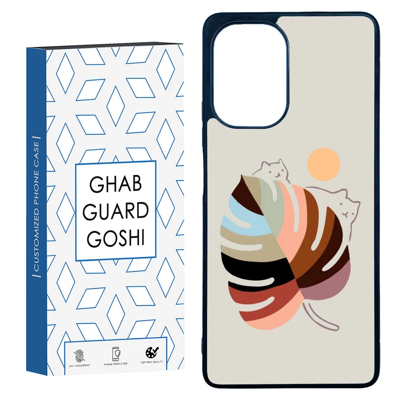 کاور قاب گارد گوشی طرح گربه کد TPU-014 مناسب برای گوشی موبایل شیائومی Poco F5 / Redmi Note 12 Turbo